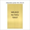 Tabliczka na szkło mała multikolor mała